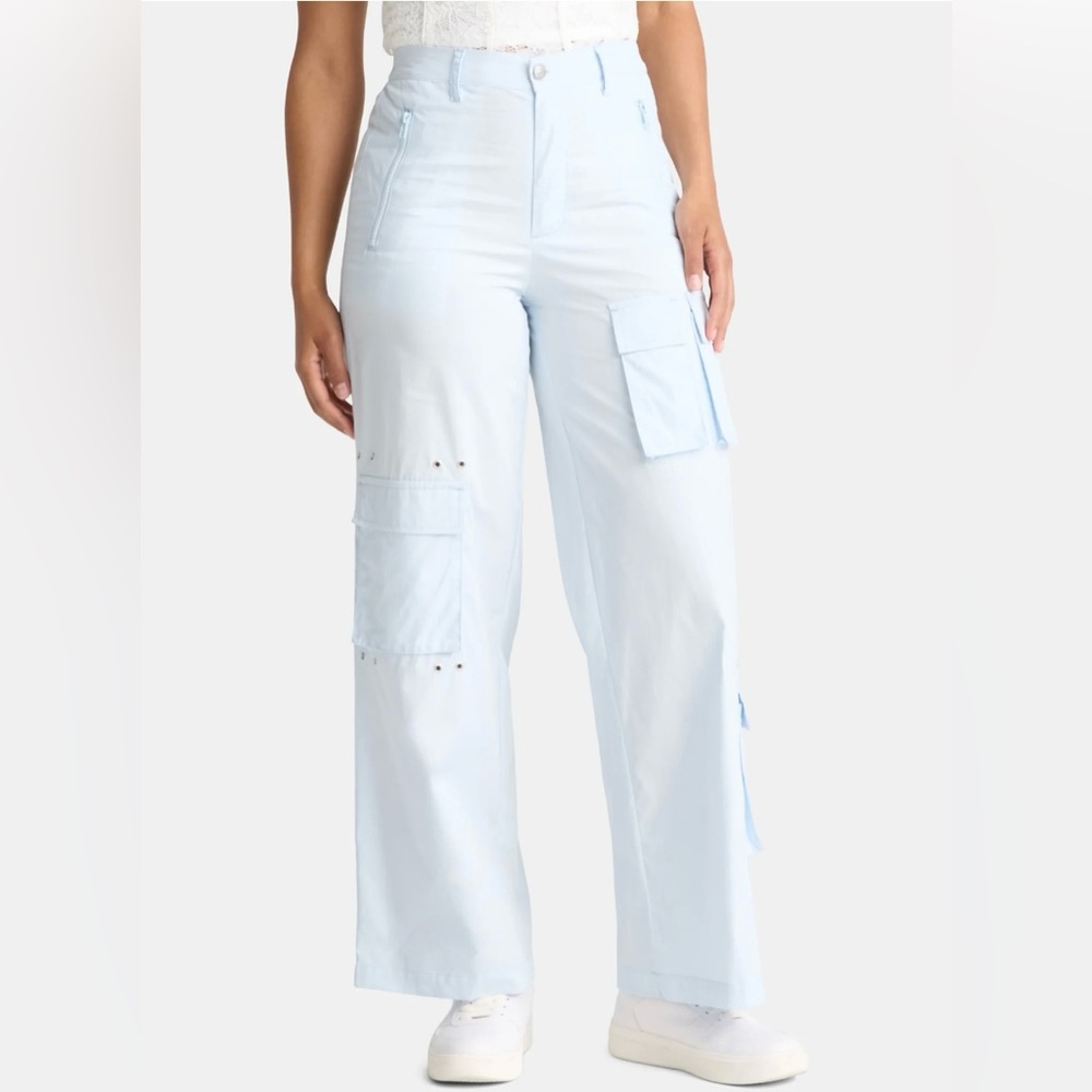Light Blue Cargo Pants
